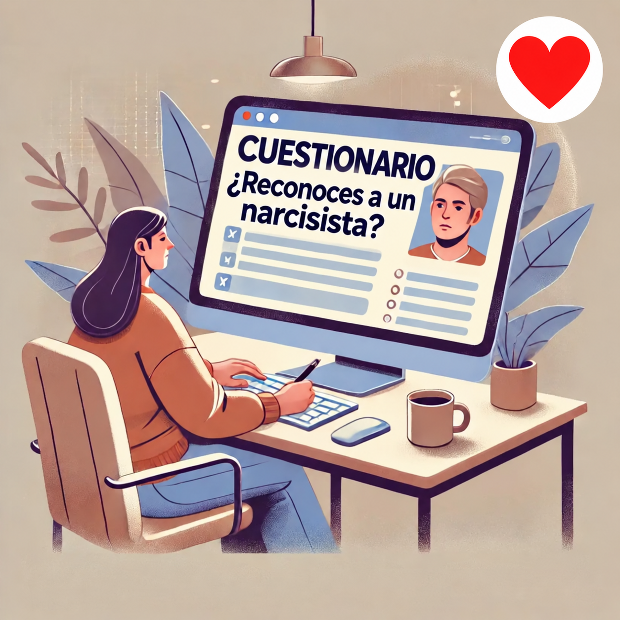 Cuestionario para reconocer a un narcisista