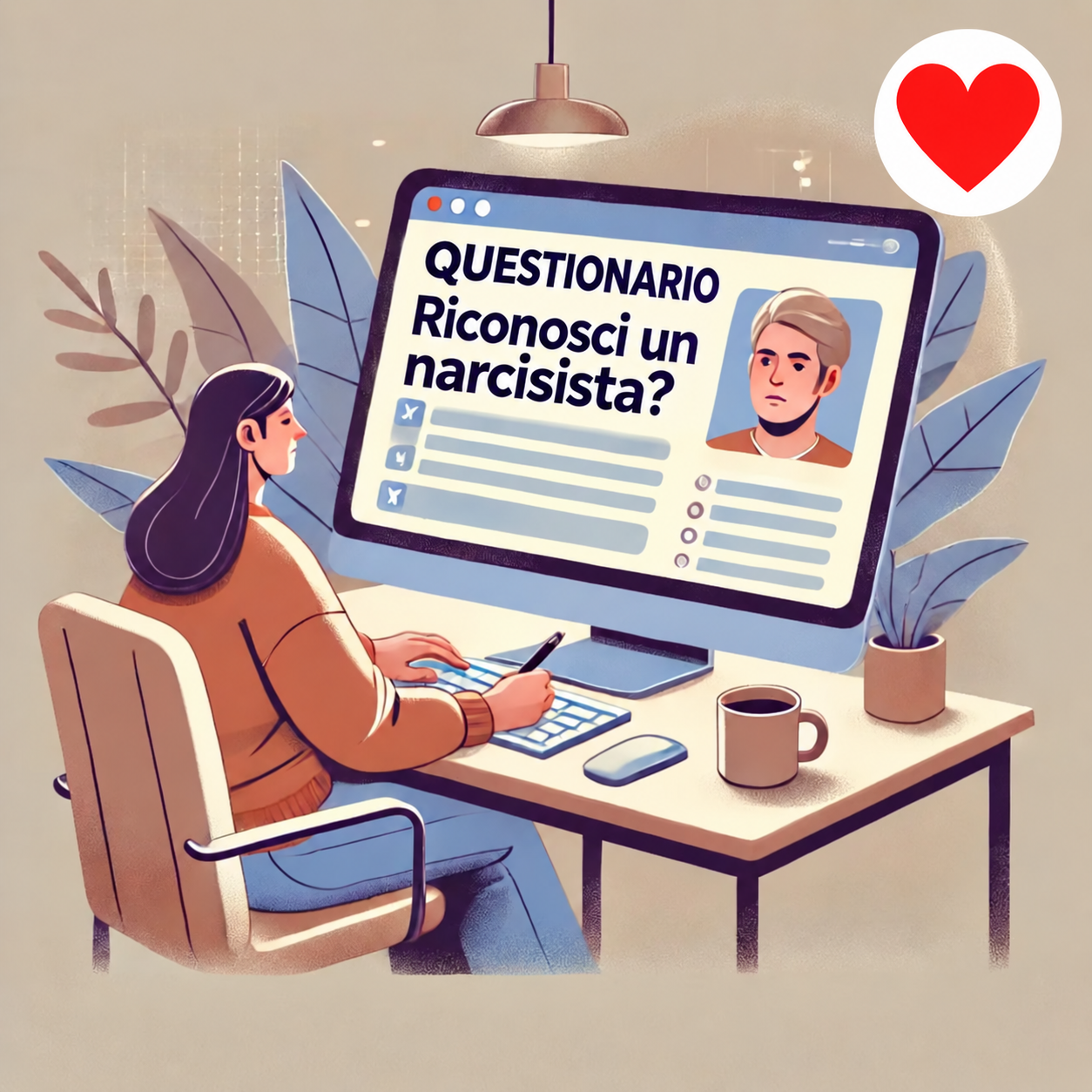 Questionario per riconoscere un narcisista